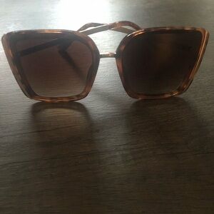 Oversized Square Tortoise Sunglasses
